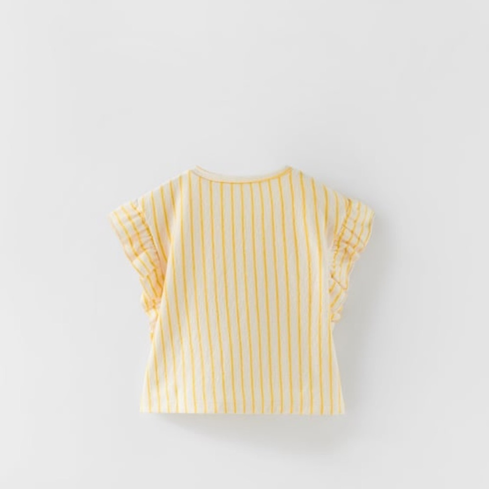 Zara RUSTIC‎ STRIPED SHIRT - Picture 2 of 4